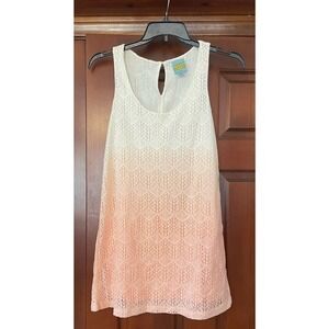 C&C California embroidered ombre sheath dress